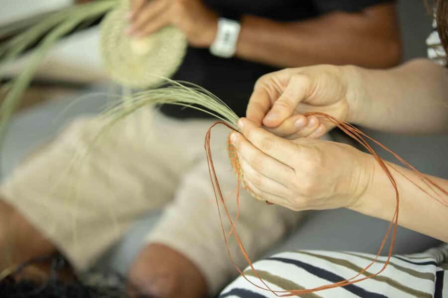 Kigali: Traditional Basket Weaving in a Garden - Coffee, tea, and a comfortable garden break