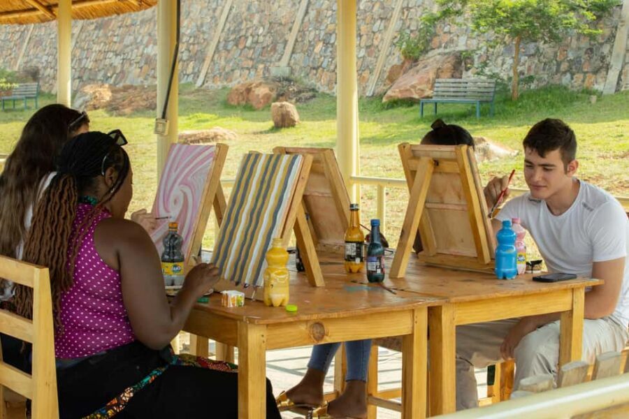 Kigali:Traditional Imigongo Painting with an Incredible View - Inside the studio and gallery: where you get your “pattern eye”