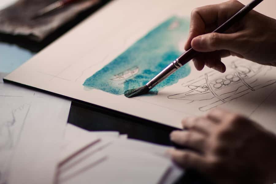 Painting with Delicious Coffee - Painting with Delicious Coffee: what the session really feels like