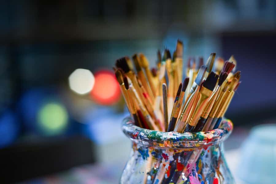 Painting with Delicious Coffee - Should you book Brush Strokes of Kigali?